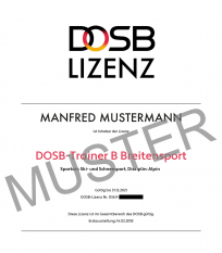 DOSB-Lizenzen in Bayern