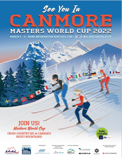 Skilanglauf Masters World Cup 2022 in Canmore/Kanada