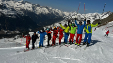 DSV-Skischule, Gruppenbild